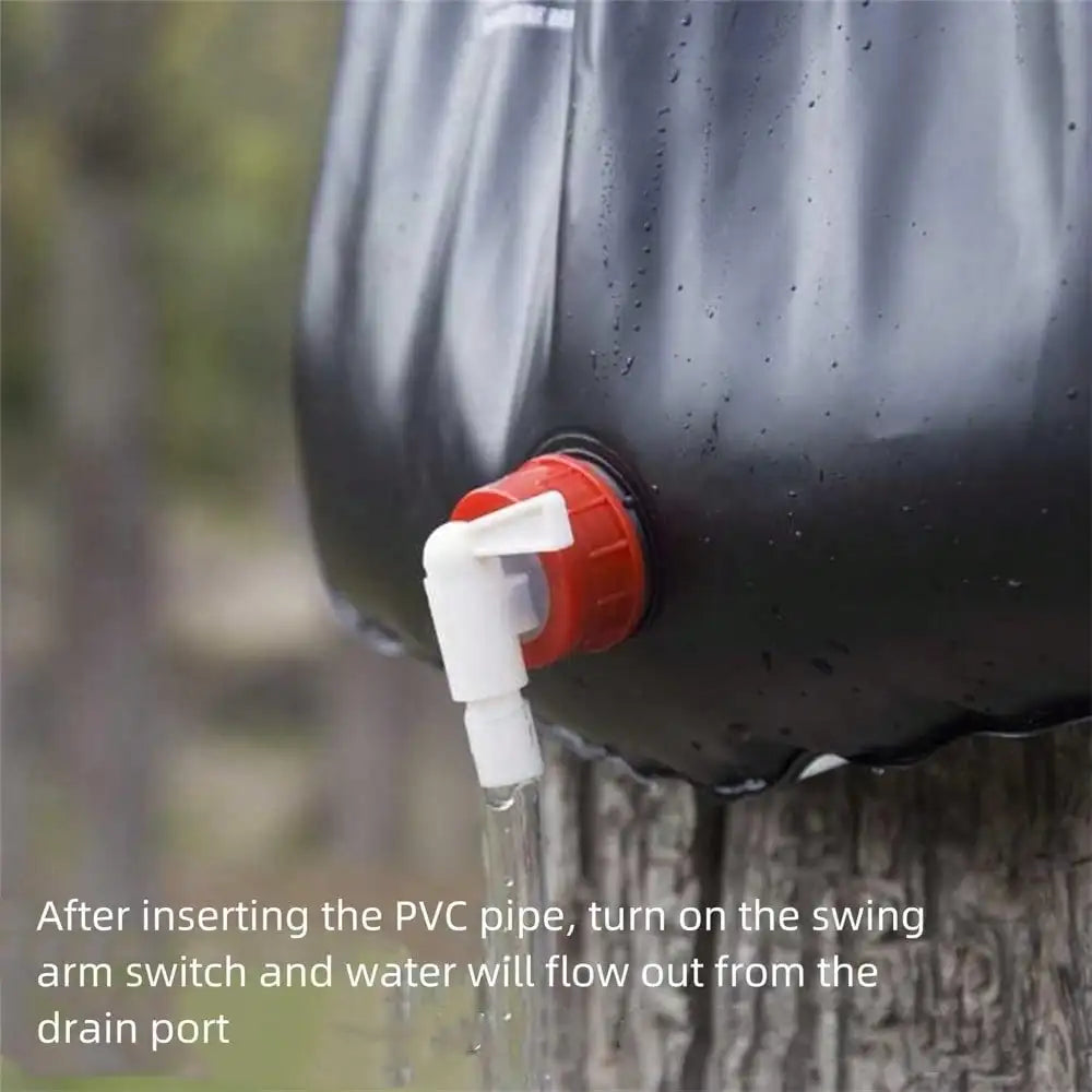 Solar Heating Portable Shower Bag For Outdoor Camping And Travel