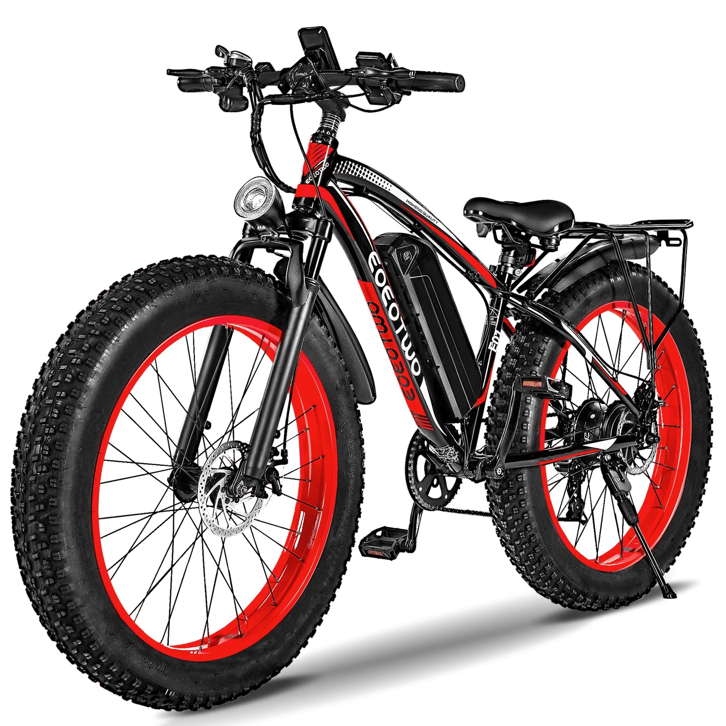 EOEOTWO 1500W Fat Tire All Terrain Electric Bike For Adults
