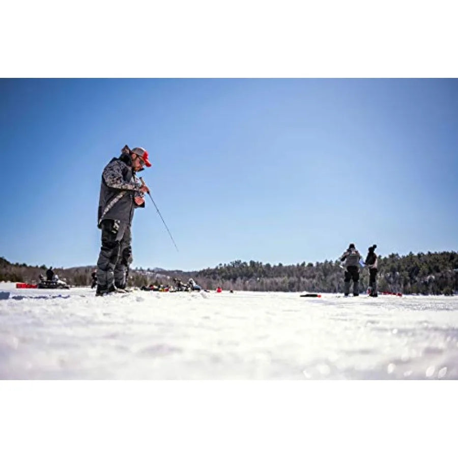 100 Percent Fluorocarbon Ice Fishing Line For Superior Depth Control