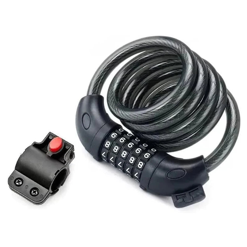 Freego 5 Digit Combination Bicycle Lock For Enhanced Security