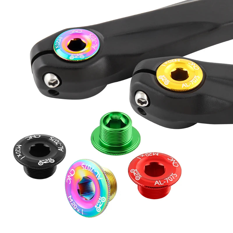 MUQZI Crank Cover Screw Cap M20 For Mountain Bikes
