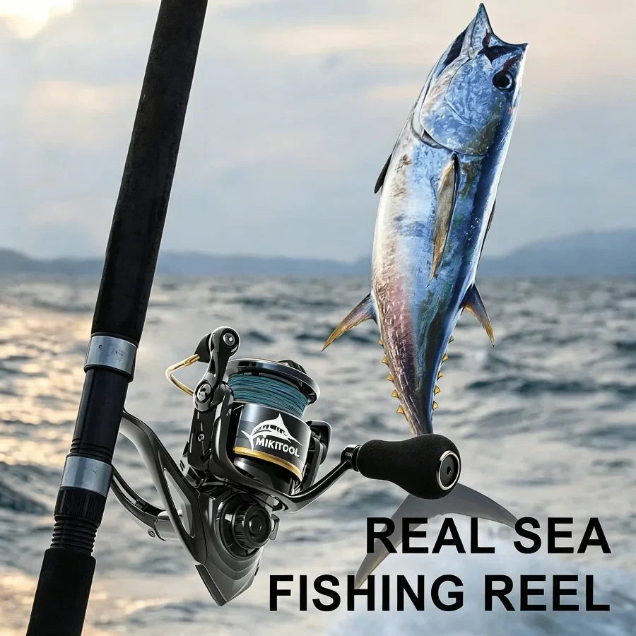 Spinning Reel 9 Plus 1 Bearings Carbon Fiber Ultralight Saltwater