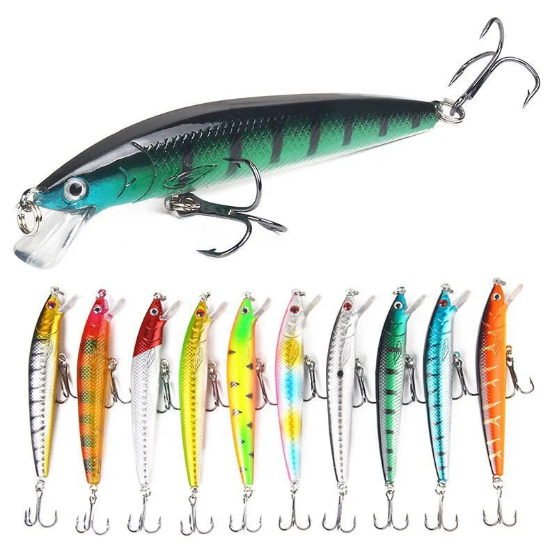 Minnow Hard Lures Set for Freshwater and Saltwater Fishing