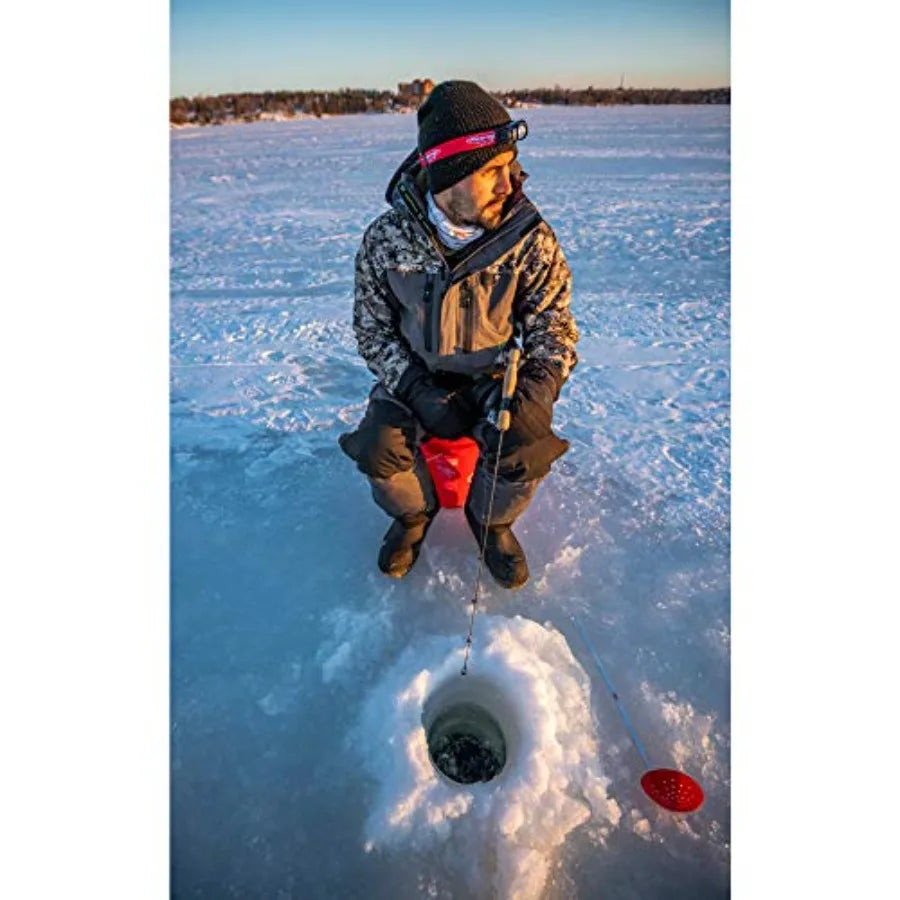 100 Percent Fluorocarbon Ice Fishing Line For Superior Depth Control