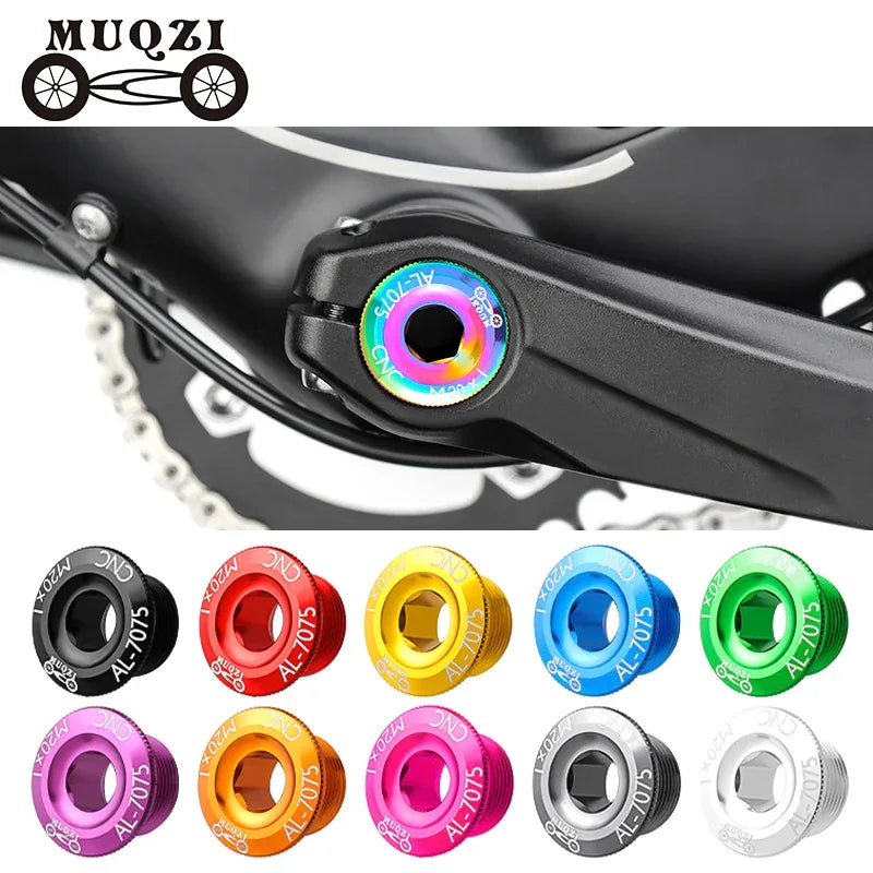 MUQZI Crank Cover Screw Cap M20 For Mountain Bikes